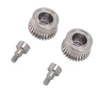 SIXRUN Double équipement D'extrudeurs en Acier Durci pour K1 K1C K1 3D Imprimante V3 V3 Plus, Placage à la Rouille, 2pcs