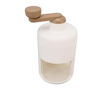 SIXRUN Ensemble de Broyeur à Glace Manuel - Broyeur à Glace Manuel pour Cônes de Neige, Parfait pour la Maison et la Cuisine, fabriqué en PP et PS Durables, Léger 698 G
