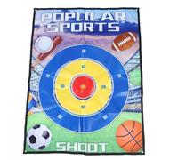 SIXRUN Ensemble de Buts de Football, Jouet Balle Collante avec Conception Suspendue Sûre pour Le Mouvement Actif et Le Développement Athlétique, Lien Familial