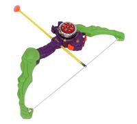 SIXRUN Ensemble de Jeu de Tir à l'arc, Arc à Ventouse en Plastique avec Effet de Lumière, Flèches en Mousse pour Enfants, Amusant en Intérieur et en Extérieur (Purple)