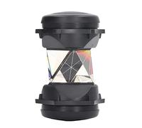 SIXRUN Ensemble de Réflecteur à Prisme à 360 Degrés, Verre Optique K9 | Six prismes individuels, revêtement cuivre-argent, corps entièrement métallique, test de barrage sur rail de métro tunnel,