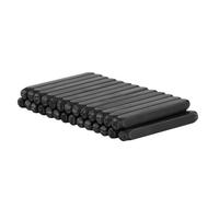 SIXRUN Ensemble de Tampons en Métal Durables en Acier au Carbone de 3 Mm pour L'artisanat du Cuir avec étui de Rangement pour les Artisans et les Amateurs de Bricolage (métal)