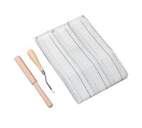 SIXRUN Ensemble D'outils de Broderie de Segments de Fabrication de Tapis, Kit de Tapisserie Efficace pour L'artisanat de Bricolage, Outil de Verrouillage pour la Décoration du Salon