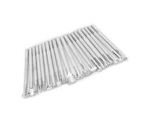 SIXRUN Ensemble D'outils de Poinçonnage de Tampons en Cuir pour L'Artisanat du Cuir, 20 Pièces, Outil de Tampons en pour le Travail de L'art du, Matériau en Alliage, Meilleur Cadeau pour les