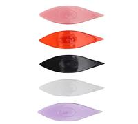 SIXRUN Ensembles de Navettes de frivolité Outil Artisanal coloré pour la Dentellerie Bricolage, 5 Pièces Accessoires de Couture en Plastique pour le Tricot Domestique, Taille 8x2.3x1cm (#1)