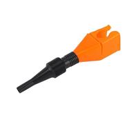 SIXRUN Entonnoir Rétractable pour Carburant de Voiture, 5 Pièces, Conception à Pression Flexible pour Faire le Plein de Moto et D'automobile, Matériau PP PE