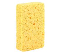 SIXRUN Éponge de Lavage de Vaisselle de Cuisine, éponge de Nettoyage Solide et Durable pour L'élimination des Taches D'huile pour Meubles de Cuisine Jaune 3 Pièces