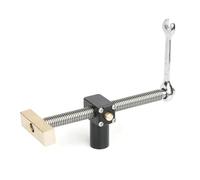 SIXRUN Étau d'établi, en Laiton et en Acier Inoxydable, Outil de Serrage Réglable pour les Projets de Menuiserie, Convient aux Tables de 20 Mm et 19 Mm (#2)