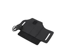 SIXRUN Étui à Outils en Cuir, Organisateur Multifonctionnel Ergonomique pour Porte-clés de Stylo de Lampe de Poche, équipement Extérieur Compact et Léger (Black)