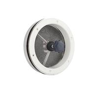 SIXRUN Évent Champignon de 175 Mm pour Yacht et Bateau, Acier Inoxydable de qualité Marine, Installation Facile, Solution de Ventilation de Cabine pour Maisons et Yachts