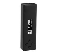 SIXRUN Famicom Disk System Adaptateur Câble, 20.47in Tressé (Black) | Compatible Famicom série AN 505, FDSKey échangeable à chaud, plus de 300 jeux de stockage, résistant à l\'usure