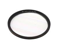 SIXRUN Filtre à Stries de Couleur, Verre Optique, Filtre d'objectif d'appareil Photo pour la Photographie de Nuit, pour les Films et les Mariages pour les Appareils Photo Micro SLR (82mm)