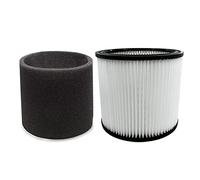 SIXRUN Filtre de Remplacement à Manchon en Mousse, Filtre Haute efficacité pour Aspirateur 90350 90304 90333, Applications Larges pour Lieu de Travail 7,4 Pouces X 6,6 Pouces