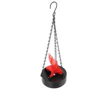 SIXRUN Flammes de Feu Artificielles, Faux Feu de Camp LED Rechargeable par USB pour Les Fêtes d'halloween et de Noël, Flamme Suspendue Durable pour Une Décoration de Fête Unique
