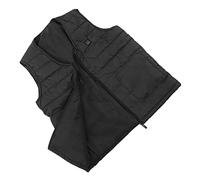 SIXRUN Gilet Chauffant, Gilet Chauffant électrique, Chauffage en Fibre de Carbone en Polyester, 10 Zones de Chauffage de 77 à 113 Degrés F, 3 Modes de Température, Vêtements d'hiver Imperméables