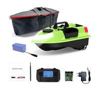 SIXRUN GPS Appât Angélique Bateau, 7 Couleurs LED Lumière 500M Télécommande 12000mAh Batterie pour Pêche de Nuit en Eaux Agitées (Abdos)