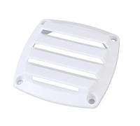 SIXRUN Grille D'aération 3 pour Camping-Car, Grille D'aération, Grille D'évacuation d'air, Grille Extérieure, Protection Contre Les Insectes pour Caravane, Camping-Car, Caravane, (White)