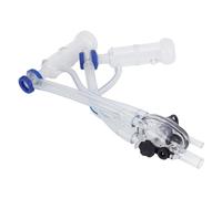 SIXRUN Groupe de Gobelets de Traite de Mouton, Groupe de Gobelets à Lait pour Machine à Traire, Kit de Tétine en Matériau Souple pour la Traite des Animaux, Collecteur de Lait en Plastique Silicone