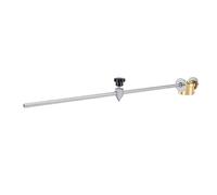 SIXRUN Guide de Cercle de Coupeur de, Guide de Rouleau de Torche à à Hauteur Réglable en Acier Inoxydable avec Règle de 80 Cm pour Coupeur de P80, Outil de Coupe de Cercle pour les Métallurgistes