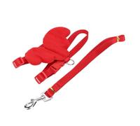 SIXRUN Harnais de Canard, Laisse Réglable, Sangle de Poitrine en Nylon Durable pour Entraînement en Plein Air, Animaux de Compagnie, 1 Ensemble (M)