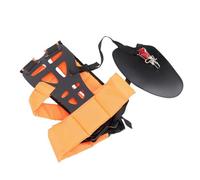 SIXRUN Harnais de Tondeuse à Double épaule en Nylon, Sangle de de Pelouse Confortable pour Les Travailleurs d'entretien de Pelouse