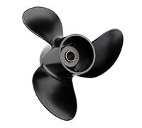 SIXRUN Hélice Hors-Bord en Alliage d'aluminium, Hélice de Remplacement Durable pour Hors-Bord, et