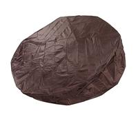 SIXRUN Housse de Ronde en Taffetas de Polyester argenté 190, Protection Imperméable Contre la Poussière, Le Soleil, la Pluie, la Neige, Rangement Facile pour Baignoire Extérieure et Source Chaude
