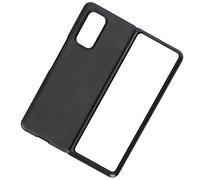 SIXRUN Housse en Cuir pour Smartphone Mix Fold, ABS (Black) | Accès aux découpes précises, protection contre les chutes d\'angle, cuir doux au toucher, profil de poche fin, transport