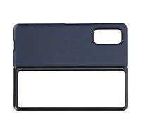 SIXRUN Housse en Cuir pour Smartphone Mix Fold, ABS (Blue) | Accès aux découpes précises, protection contre les chutes d\'angle, cuir doux au toucher, profil de poche fin, transport