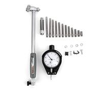 SIXRUN Jauge D'alésage à Cadran, Précision de 0,01 Mm, Outil de Mesure de Haute Précision pour L'inspection du Diamètre de la Pièce, Acier Inoxydable et Plastique, Longueur 33 Cm, Plage 50 Mm-160