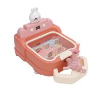 SIXRUN Jeu de société en Marbre, Défi de, Puzzle, Perles, Jouet pour L'apprentissage et Le Divertissement pour Enfants (Pink)