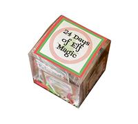 SIXRUN Jouets Elfes de Compte à Rebours de Noël, Ensemble de Calendrier de L' de Noël Amusant pour Enfants, Jeux Parent-Enfant, ABS Multicolore 15x15cm (SIXRUN6w3qpb892r-1)