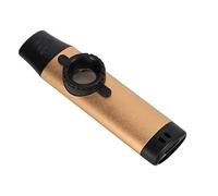 SIXRUN Kazoo Réglable, Instrument à Vent en Métal avec Embout en Résine, Son Personnalisable pour Musiciens et Enfants (GOLD)
