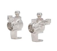 SIXRUN Kit de Coupelle de Direction en Métal RC, Mise à Niveau de L'assemblage de Direction Durable pour 16101PRO 16102 16103 16201, Installation sans Effort pour Les Passionnés