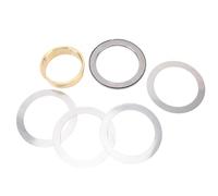 SIXRUN Kit de Mise à Niveau de Bagues de Boîtier Robustes pour Transmissions 400 4L80-E 4L85-E, Performances de Haute durabilité avec Roulements de Butée et Cales, Solution Complète de 6 Pièces