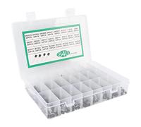 SIXRUN Kit de Triode à Diodes de Transistor Général 24 Valeur 840pcs BC337 BC549 A1015 Assortiment D'alimentation pour L'électronique de Bricolage et la Réparation des Véhicules Commémoratifs