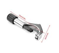 SIXRUN Kit D'outil D'évasement avec 7 Têtes Extensibles | Acier robuste, Convient au cuivre, au laiton et à l\'aluminium, Poignée en plastique antidérapante, Mallette de rangement