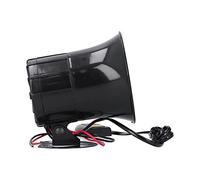 SIXRUN Klaxon D'alarme de Voiture 12V 30W, Sirène de Véhicule 105dB Fort 3 Tons avec Accessoires de Montage pour Voitures Motos Cyclomoteurs