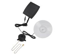 SIXRUN Lampe à Suspension Solaire, Lampe à Suspension Solaire étanche avec Interrupteur à Chaîne à Traction, Lampe à Suspension d'extérieur à LED avec Télécommande pour Cour, Patio,