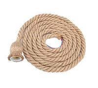 SIXRUN Lampe Pendante de Plafonnier de Corde de Chanvre Vintage pour la Barre de Restaurant de Salon de Salon, Support D'ampoule Durable 85-265V (2 mètres par tête)