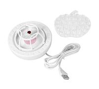 SIXRUN Lave-Vaisselle Portable Mini Ultrasonique USB, Machine à Laver la Vaisselle de Comptoir avec Pulvérisation D'eau à Haute Pression pour le Nettoyage D'évier de Cuisine Domestique (rouge)
