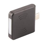 SIXRUN Lecteur Portable, Lecteur-écrivain UHF de Type C à Main (Black) | Plug-and-Play, 902-928 MHz, plage de lecture 0-5 cm, compact 33 g, utilisation dans un entrepôt logistique