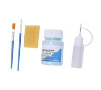 SIXRUN Liquide de Masquage Bleu 60 Ml, Séchage Rapide, sans Saignement pour l'aquarelle, Comprend des Pinceaux à Gomme pour un Décollage et une Réparation Faciles