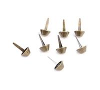 SIXRUN Lot de 50 Clous éblouissants pour Décoration de Sac à Main, Pointes Haute Résistance pour Fournitures D'artisanat en Cuir, Idéaux pour le Style Punk, en 6 Options de Couleurs, pour les