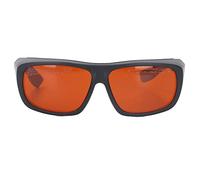 SIXRUN Lunettes Anti-lunettes PC avec Réponse Rapide à la Lumière, Protection de 180 à 540 Nm et de 750 à 1 100 Nm, Surface Résistante aux Rayures pour les Professionnels des Projets de Fibre