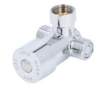 SIXRUN Mélangeur de Température D'eau de Robinet G1/2 en Laiton de qualité Supérieure avec Clapet Anti-retour pour Robinet Automatique, Maison