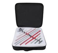 SIXRUN Mètre de Marche D'escalier Pliable en Alliage D'aluminium, Modèle de Mesure de Marche D'escalier pour un Travail du Bois Précis