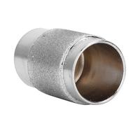 SIXRUN Meuleuse à Verre MCB34, Mèche Diamantée pour Vitrail, Carrelage, Grain Standard, Compatible avec Inland Gryphon Glastar, Métal chromé (MGB34)