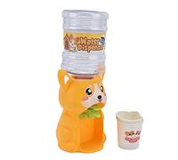 SIXRUN Mini Jouet Distributeur de Pompe à Eau avec Effets Sonores et Lumineux, Conception Animale Mignonne pour Un Jeu Imaginatif, Matière Plastique (Grand Chiot Mignon)