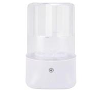 SIXRUN Mini Machine à Laver Portative de Sous-vêtements, Machine de Nettoyage en Profondeur sans Fil à Faible Consommation pour Dortoir D'appartement [blanchisserie de voyage] (WHITE)